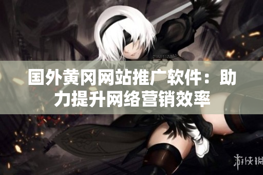 国外黄冈网站推广软件：助力提升网络营销效率