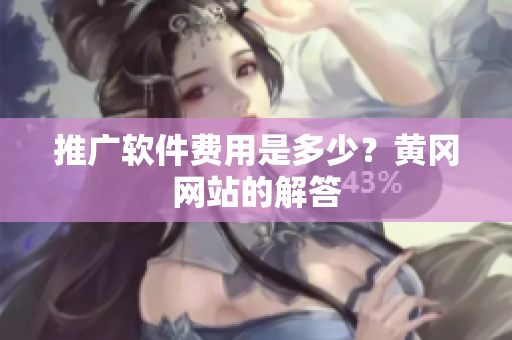 推广软件费用是多少？黄冈网站的解答