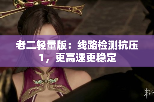 老二轻量版：线路检测抗压1，更高速更稳定