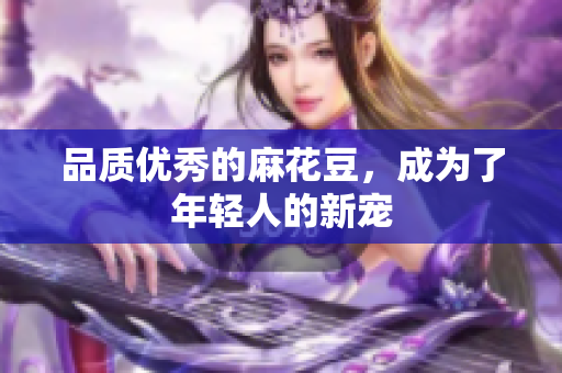 品质优秀的麻花豆，成为了年轻人的新宠