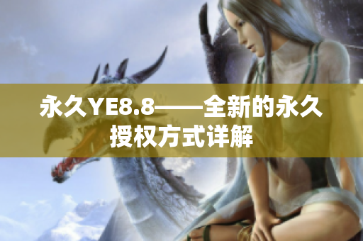 永久YE8.8——全新的永久授权方式详解