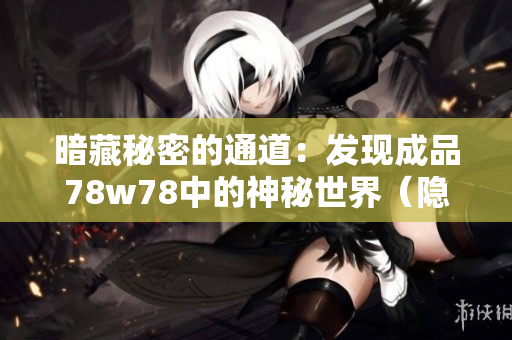 暗藏秘密的通道：发现成品78w78中的神秘世界（隐藏通道1）