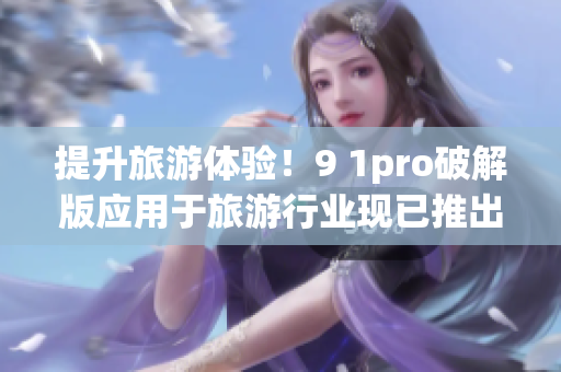 提升旅游体验！9 1pro破解版应用于旅游行业现已推出