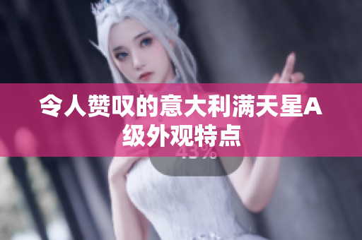 令人赞叹的意大利满天星A级外观特点