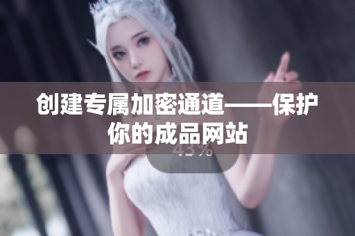 创建专属加密通道——保护你的成品网站