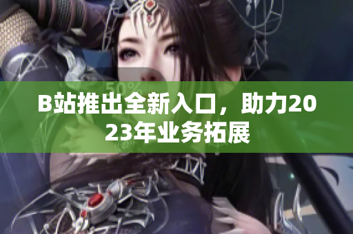 B站推出全新入口，助力2023年业务拓展