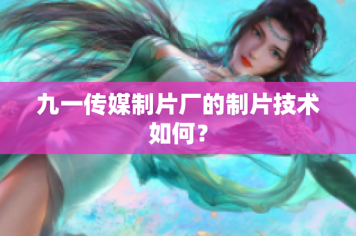 九一传媒制片厂的制片技术如何？
