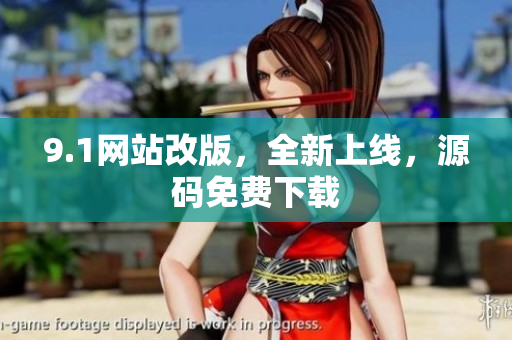 9.1网站改版，全新上线，源码免费下载