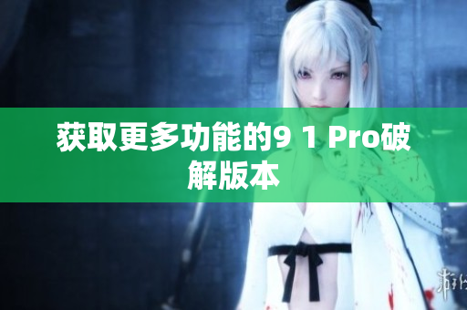 获取更多功能的9 1 Pro破解版本