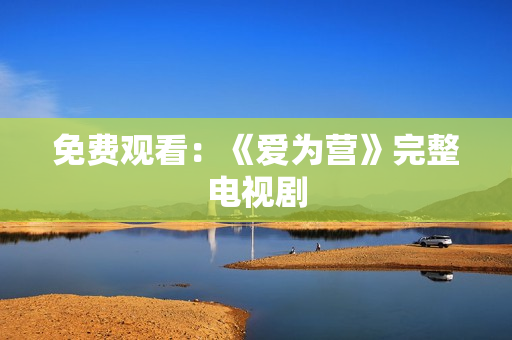 免费观看：《爱为营》完整电视剧