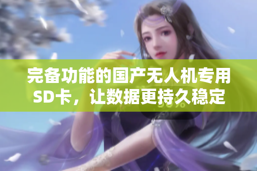 完备功能的国产无人机专用SD卡，让数据更持久稳定
