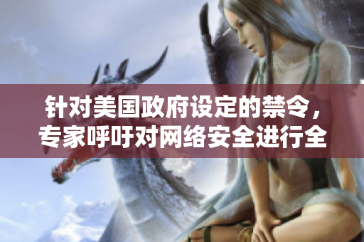 针对美国政府设定的禁令，专家呼吁对网络安全进行全方位措施
