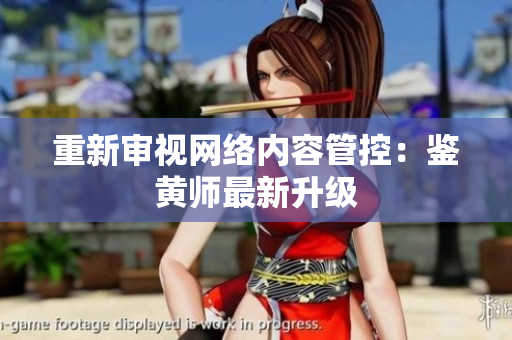 重新审视网络内容管控：鉴黄师最新升级