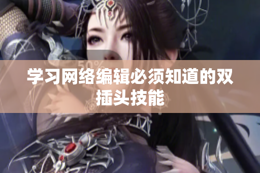 学习网络编辑必须知道的双插头技能