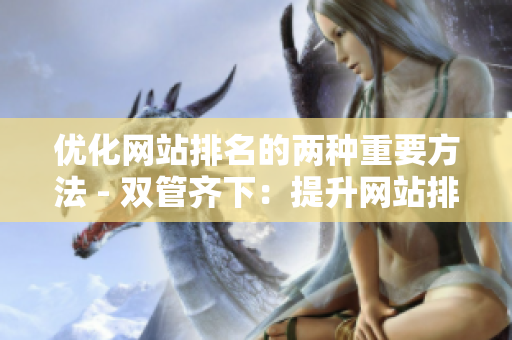 优化网站排名的两种重要方法 - 双管齐下：提升网站排名的关键技巧