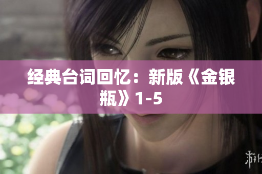 经典台词回忆：新版《金银瓶》1-5