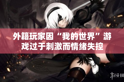 外籍玩家因“我的世界”游戏过于刺激而情绪失控