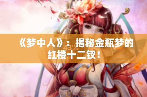 《梦中人》：揭秘金瓶梦的红楼十二钗！