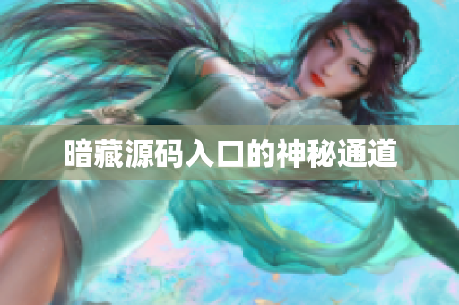 暗藏源码入口的神秘通道