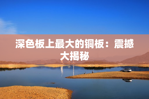 深色板上最大的铜板：震撼大揭秘