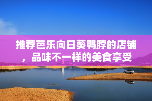 推荐芭乐向日葵鸭脖的店铺，品味不一样的美食享受