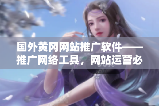 国外黄冈网站推广软件——推广网络工具，网站运营必需品