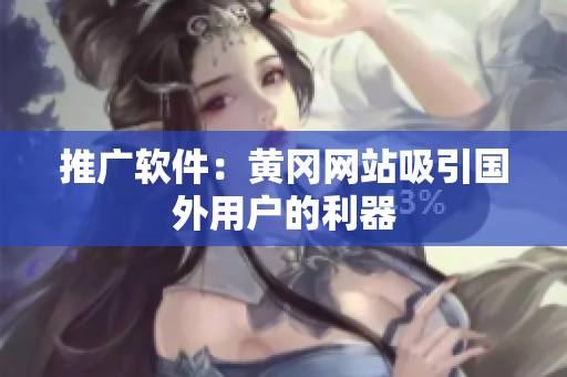 推广软件：黄冈网站吸引国外用户的利器