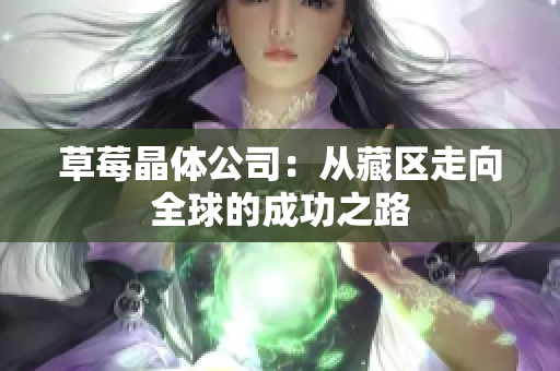 草莓晶体公司：从藏区走向全球的成功之路