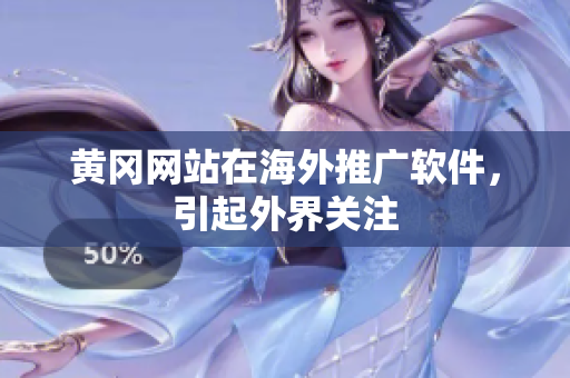黄冈网站在海外推广软件，引起外界关注