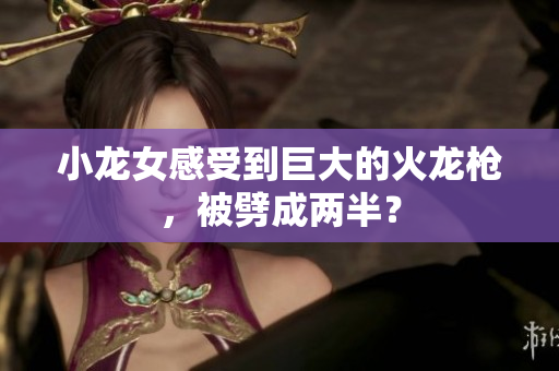 小龙女感受到巨大的火龙枪，被劈成两半？