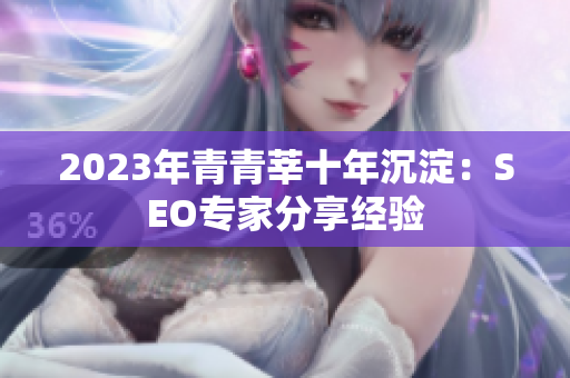 2023年青青莘十年沉淀：SEO专家分享经验