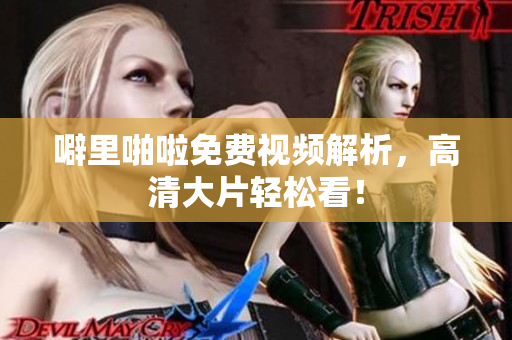噼里啪啦免费视频解析，高清大片轻松看！