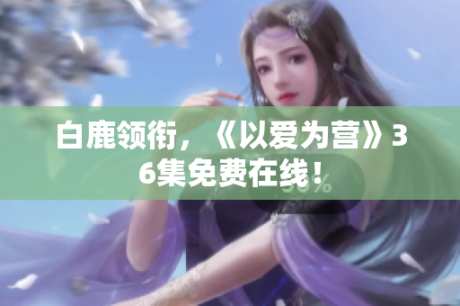 白鹿领衔，《以爱为营》36集免费在线！