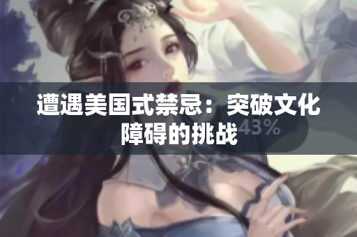 遭遇美国式禁忌：突破文化障碍的挑战