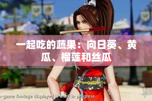 一起吃的蔬果：向日葵、黄瓜、榴莲和丝瓜