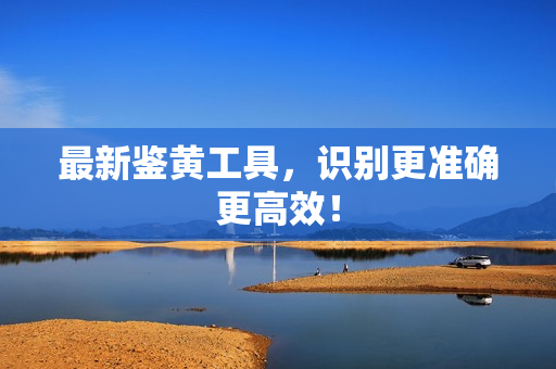 最新鉴黄工具，识别更准确更高效！