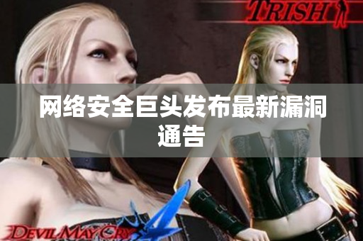 网络安全巨头发布最新漏洞通告
