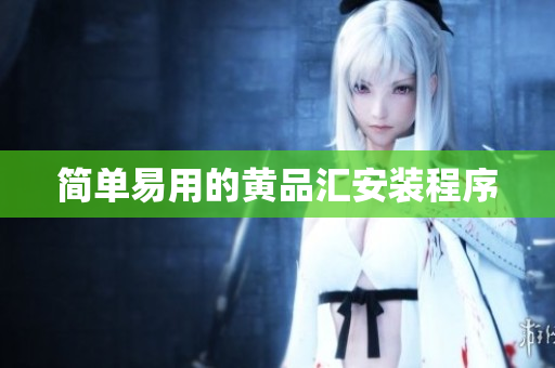 简单易用的黄品汇安装程序