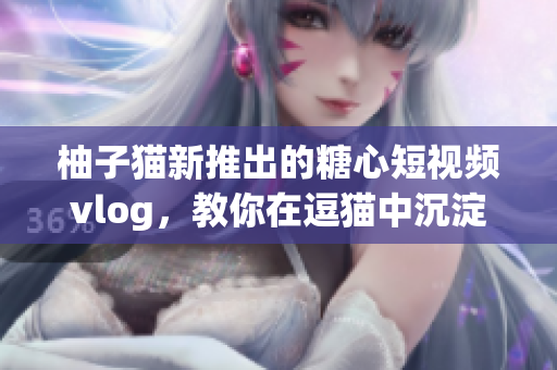 柚子猫新推出的糖心短视频vlog，教你在逗猫中沉淀快乐