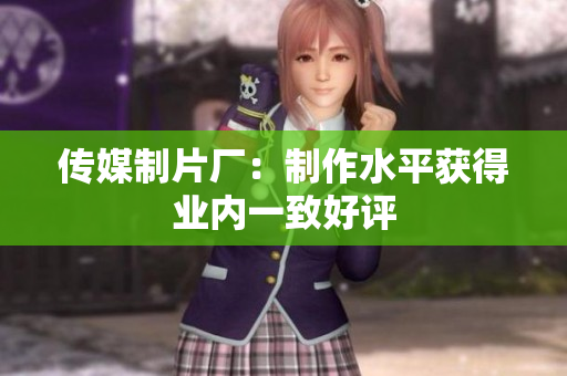 传媒制片厂：制作水平获得业内一致好评