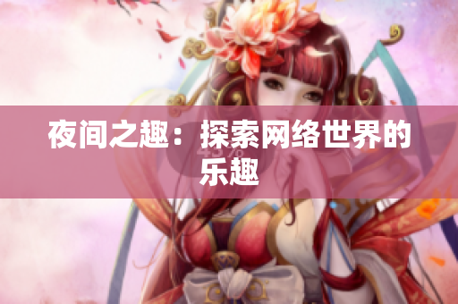 夜间之趣：探索网络世界的乐趣