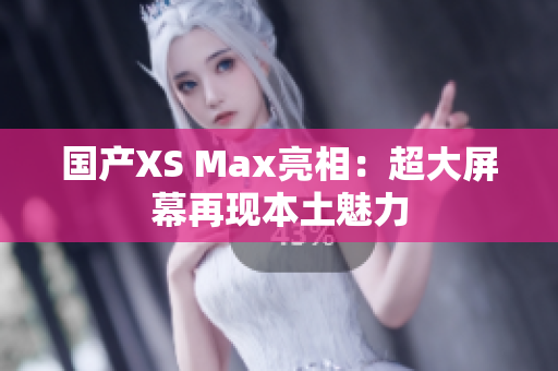 国产XS Max亮相：超大屏幕再现本土魅力