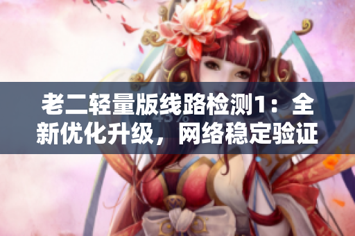 老二轻量版线路检测1：全新优化升级，网络稳定验证