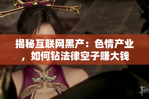 揭秘互联网黑产：色情产业，如何钻法律空子赚大钱
