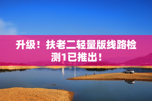 升级！扶老二轻量版线路检测1已推出！
