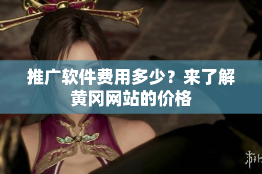 推广软件费用多少？来了解黄冈网站的价格