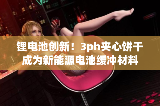 锂电池创新！3ph夹心饼干成为新能源电池缓冲材料