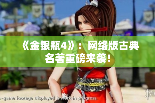 《金银瓶4》：网络版古典名著重磅来袭！