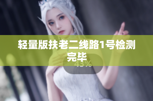 轻量版扶老二线路1号检测完毕