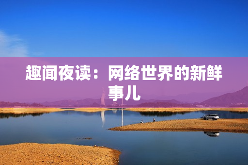 趣闻夜读：网络世界的新鲜事儿